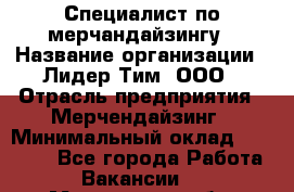 Специалист по мерчандайзингу › Название организации ­ Лидер Тим, ООО › Отрасль предприятия ­ Мерчендайзинг › Минимальный оклад ­ 17 000 - Все города Работа » Вакансии   . Мурманская обл.,Оленегорск г.